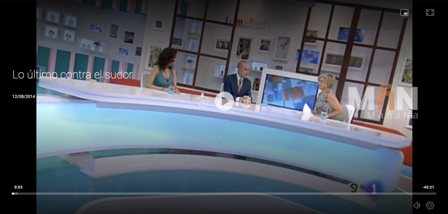 Clínica Sanipiel en TVE