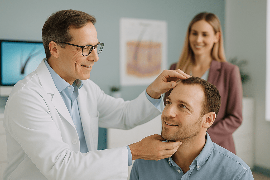 Implante capilar en Madrid | Clínica Sanipiel