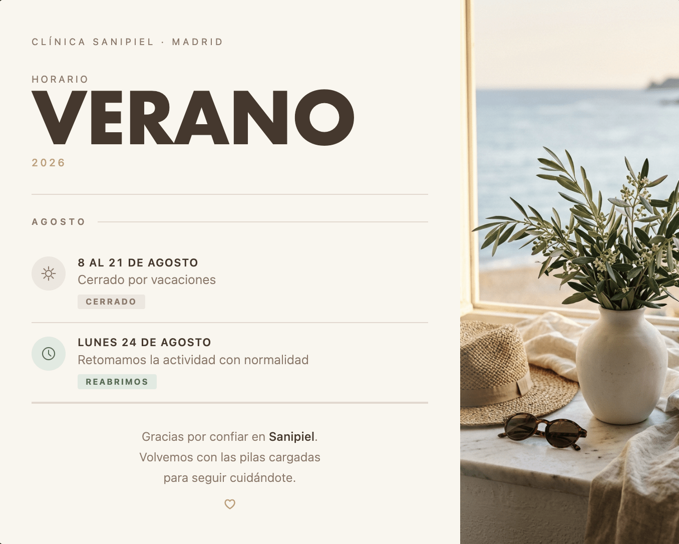 Verano Sanipiel